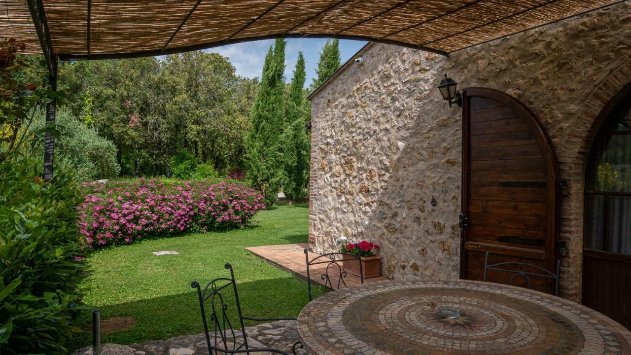 Poggio Al Palio Aparthotel San Lorenzo a Merse Ngoại thất bức ảnh