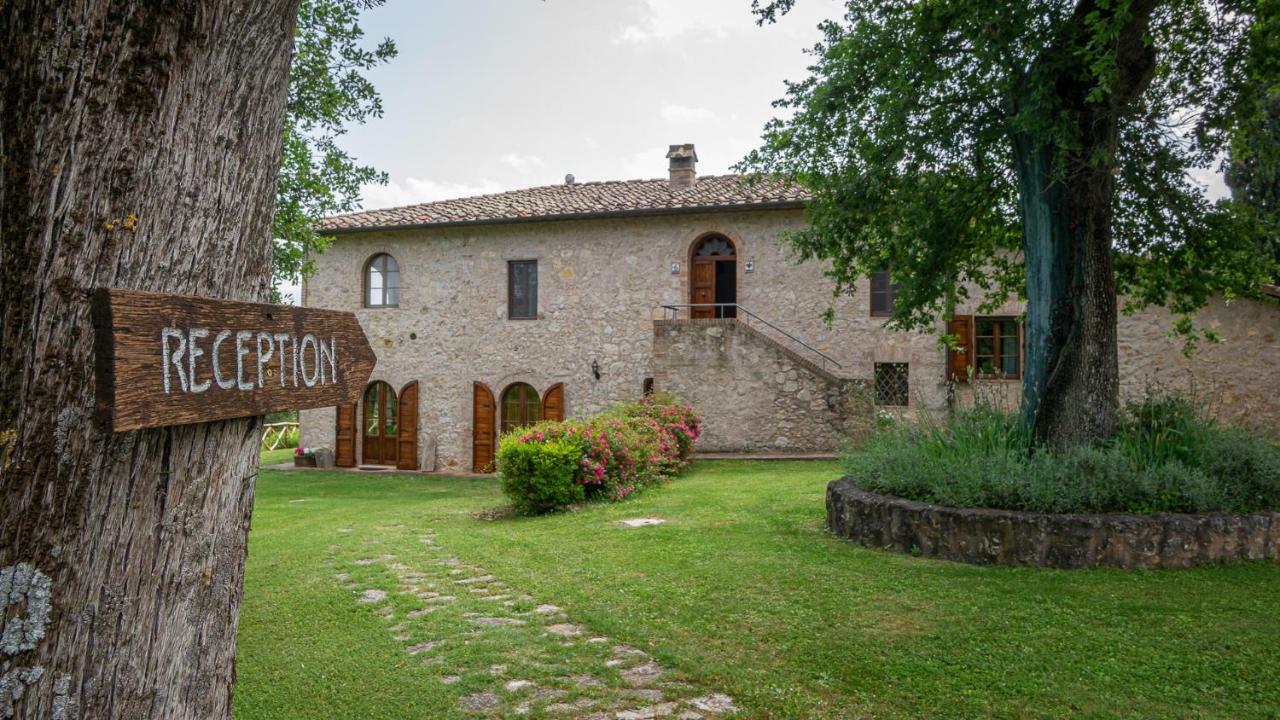 Poggio Al Palio Aparthotel San Lorenzo a Merse Ngoại thất bức ảnh